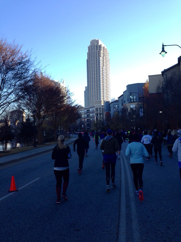The Atlanta Thanksgiving Half Marathon — 22 degrees Jamie Miles Blog