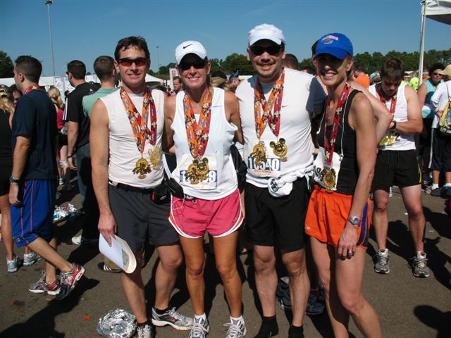 Chanin Gill, Karen and Rick Spence and Me (standing briefly).