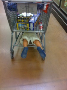 Said perp on shopping trip to Wal-Mart