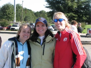 Meg Ferrante and her winning relay team