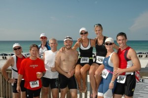 Some members of Cotton-Patch Tri-Club