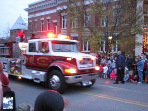 This is a firetruck, in case you can't tell.