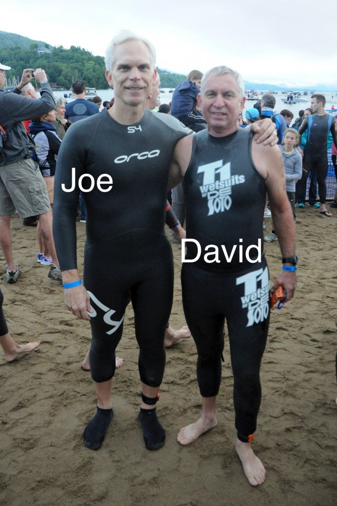 mt - joe and david on beach